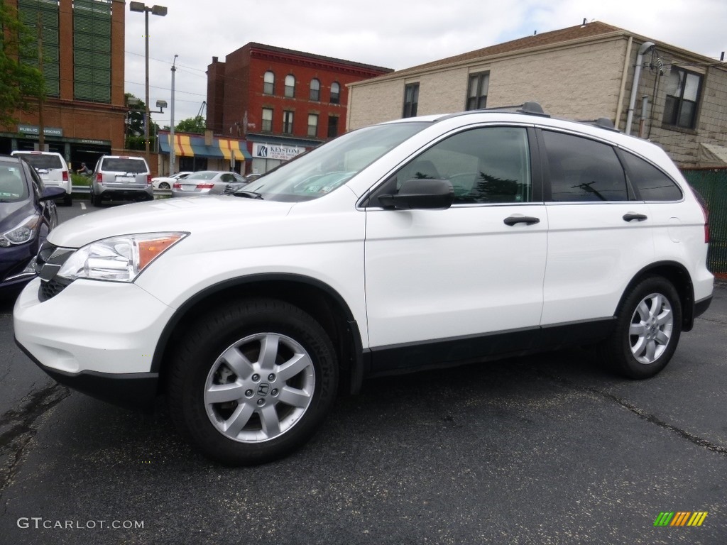 2011 CR-V SE 4WD - Taffeta White / Gray photo #3