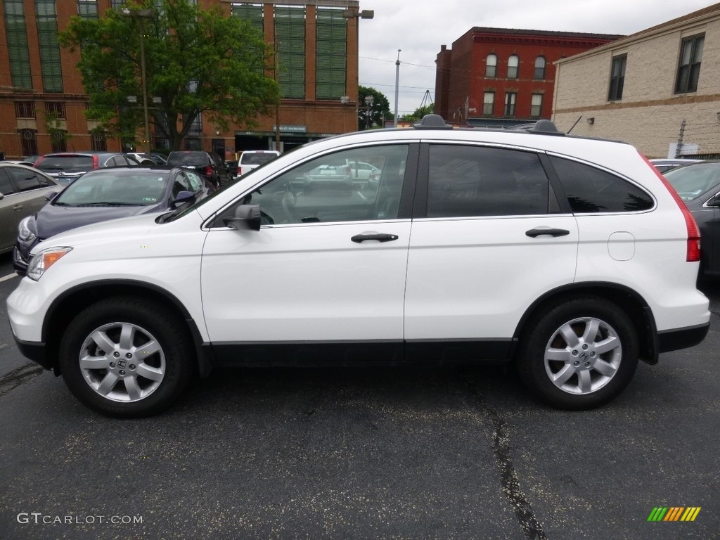 2011 CR-V SE 4WD - Taffeta White / Gray photo #4