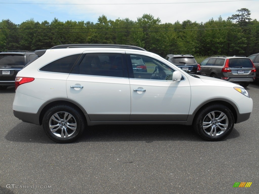 2012 Veracruz Limited AWD - Stone White / Beige photo #2