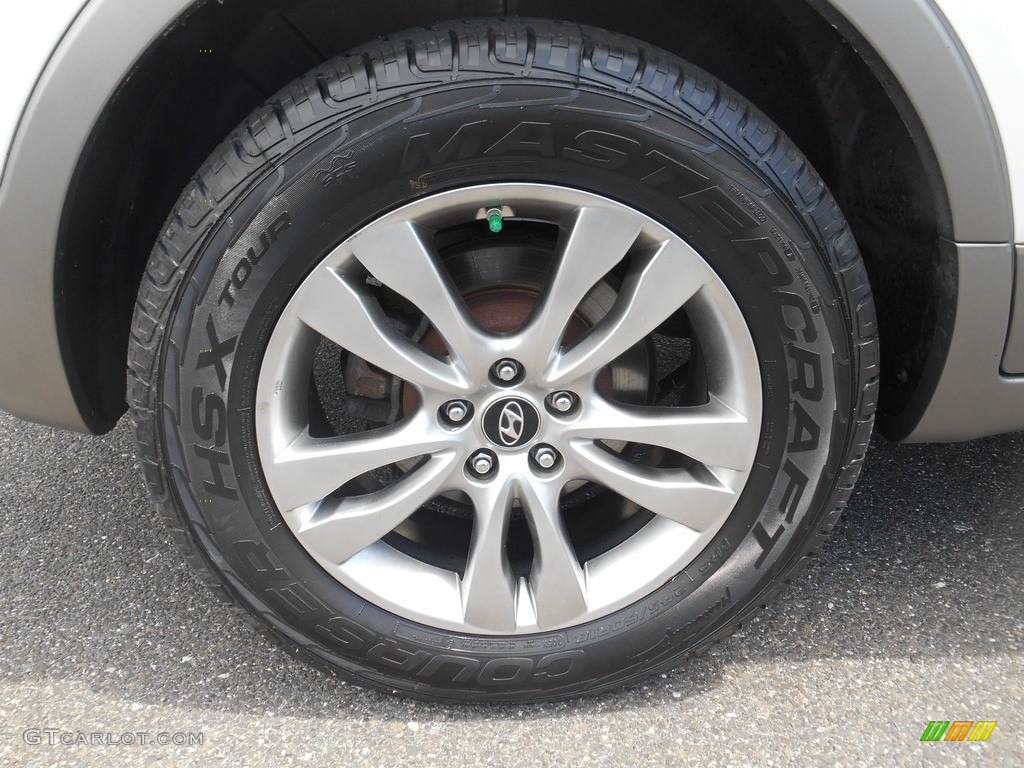 2012 Veracruz Limited AWD - Stone White / Beige photo #20