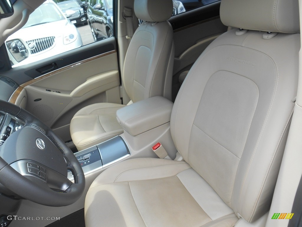 2012 Veracruz Limited AWD - Stone White / Beige photo #27