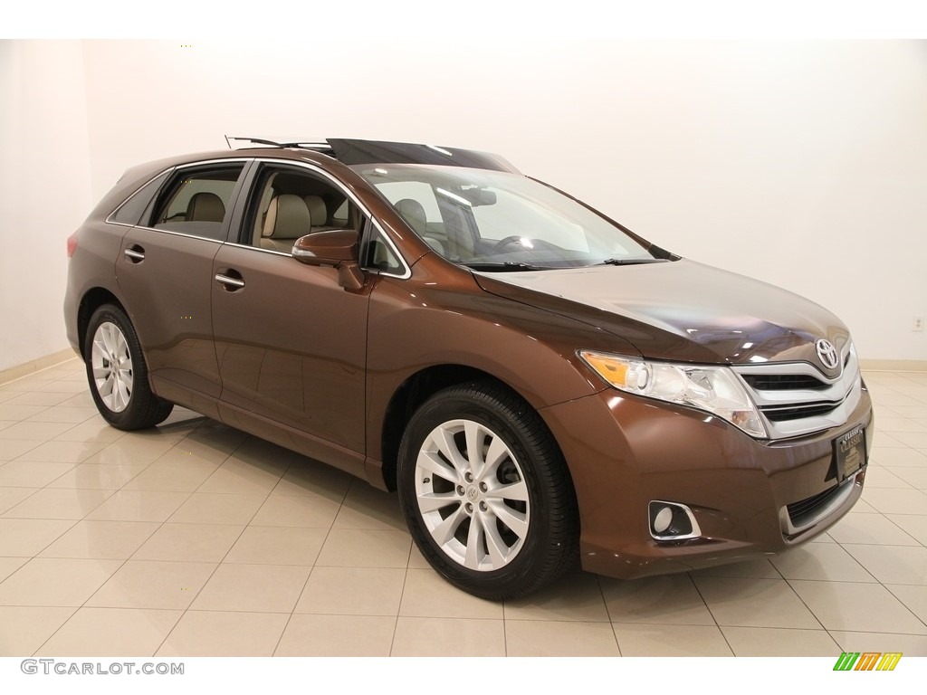 2013 Venza LE AWD - Sunset Bronze Metallic / Ivory photo #1