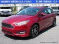 2016 Ruby Red Ford Focus SE Hatch  photo #1