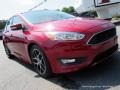 2016 Ruby Red Ford Focus SE Hatch  photo #30