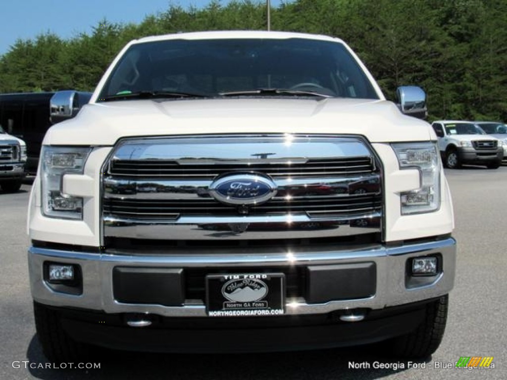 2016 F150 King Ranch SuperCrew 4x4 - White Platinum / King Ranch Java photo #4