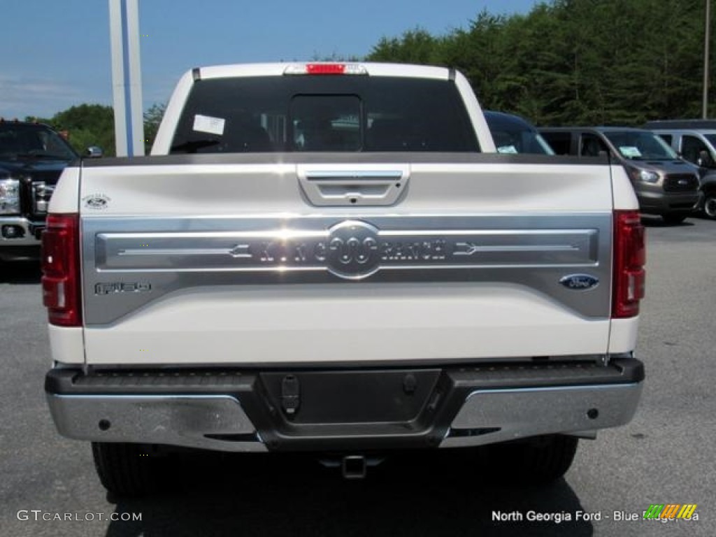 2016 F150 King Ranch SuperCrew 4x4 - White Platinum / King Ranch Java photo #5