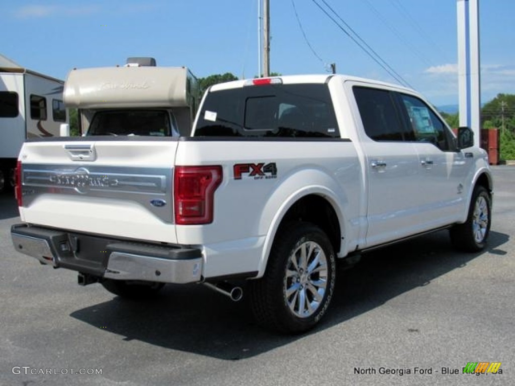 2016 F150 King Ranch SuperCrew 4x4 - White Platinum / King Ranch Java photo #6