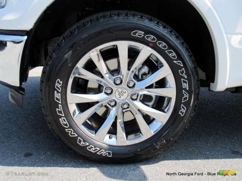 2016 F150 King Ranch SuperCrew 4x4 - White Platinum / King Ranch Java photo #9