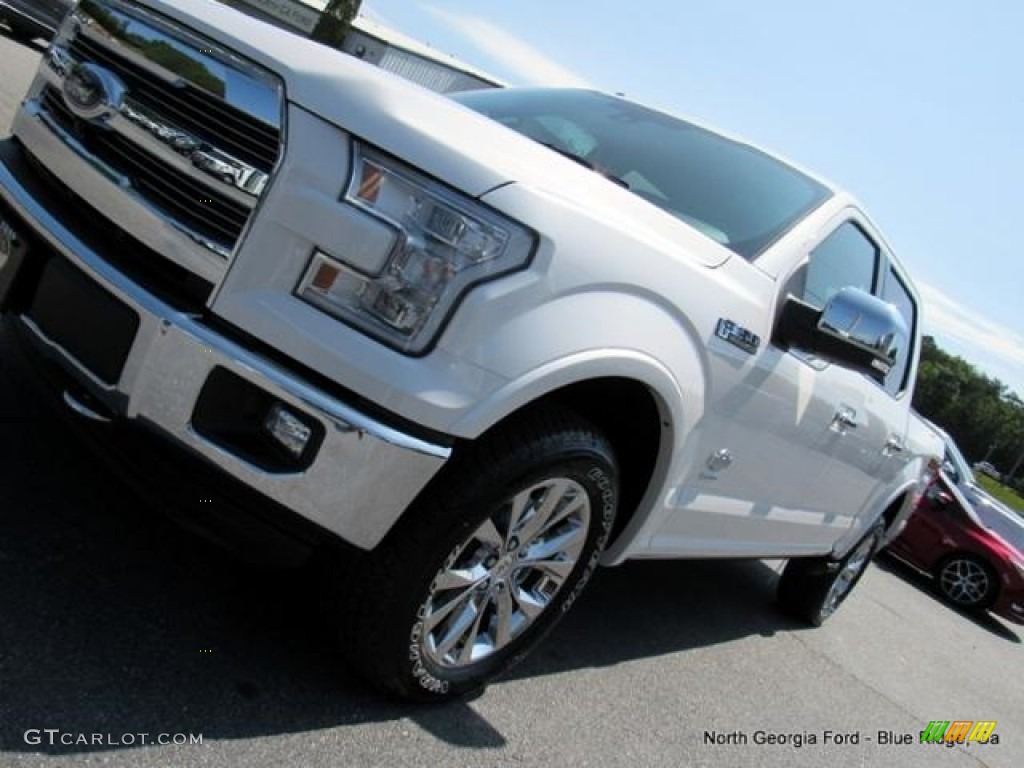 2016 F150 King Ranch SuperCrew 4x4 - White Platinum / King Ranch Java photo #37