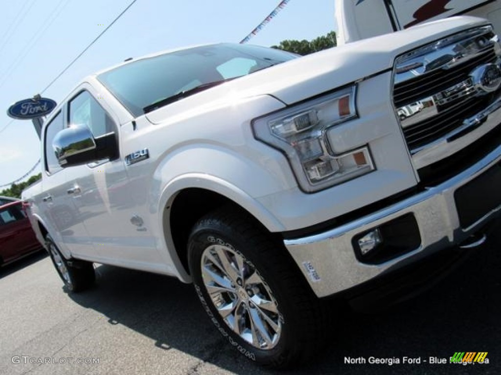 2016 F150 King Ranch SuperCrew 4x4 - White Platinum / King Ranch Java photo #38