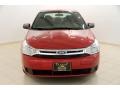 2011 Sangria Red Metallic Ford Focus SE Sedan  photo #2