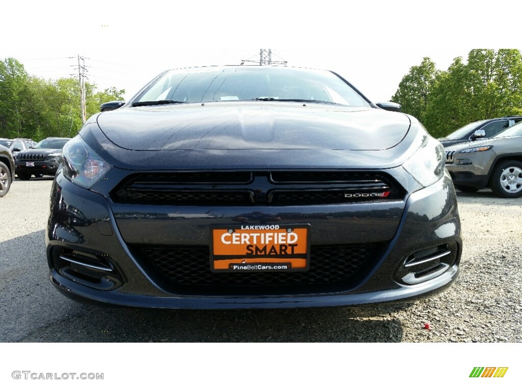 2014 Dart SXT - Maximum Steel Metallic / Black/Light Tungsten photo #2