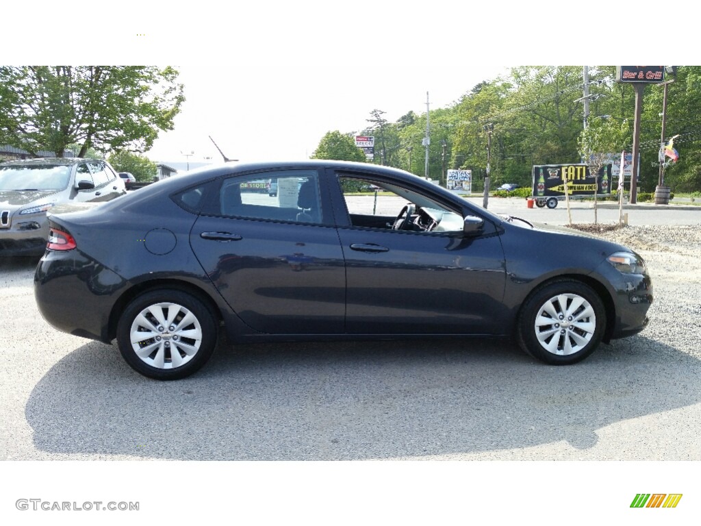 2014 Dart SXT - Maximum Steel Metallic / Black/Light Tungsten photo #5