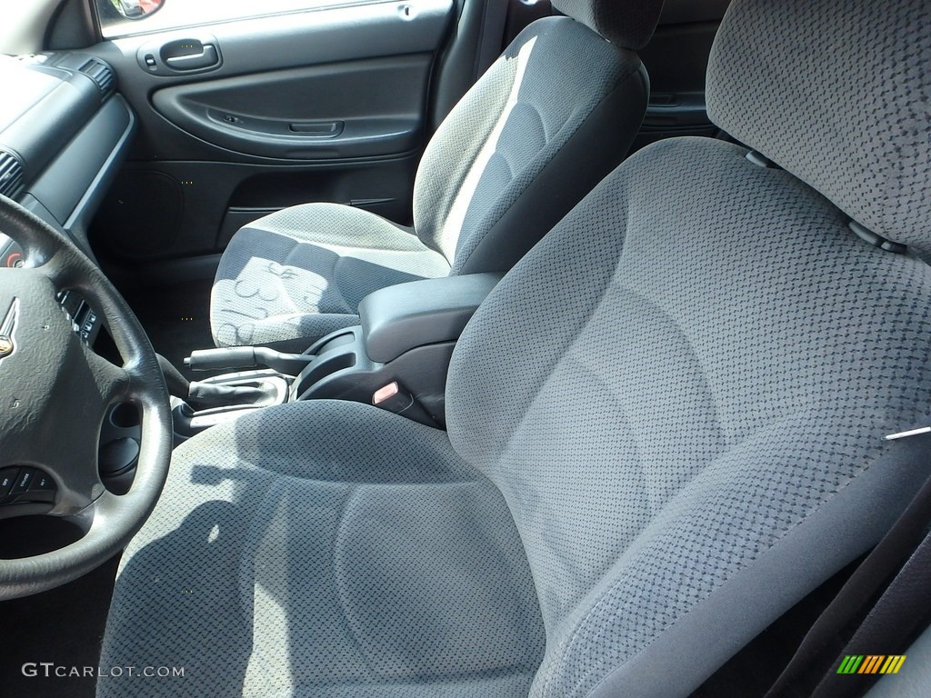 2004 Sebring LX Sedan - Graphite Metallic / Dark Slate Gray photo #8