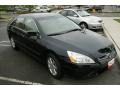 2003 Nighthawk Black Pearl Honda Accord EX V6 Sedan  photo #3