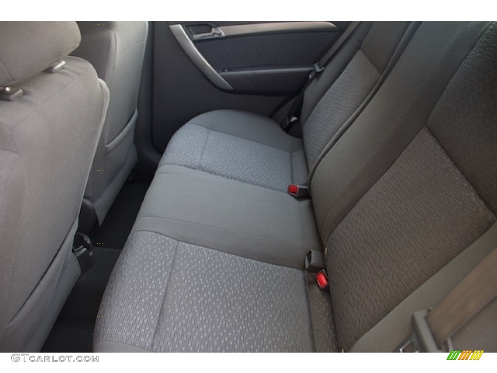 2007 Aveo LT Sedan - Icelandic Blue / Charcoal Black photo #4