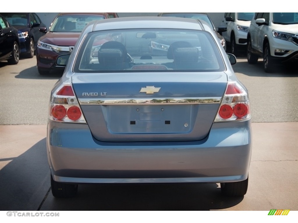 2007 Aveo LT Sedan - Icelandic Blue / Charcoal Black photo #10