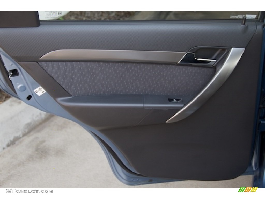 2007 Aveo LT Sedan - Icelandic Blue / Charcoal Black photo #22