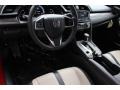 2016 Honda Civic Black/Ivory Interior Interior Photo
