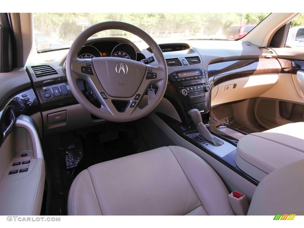 2013 MDX SH-AWD - Aspen White Pearl / Parchment photo #10