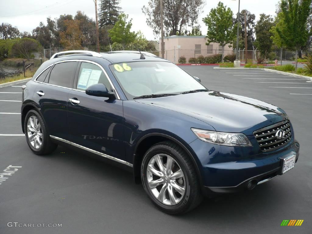 Sapphire Blue Pearl Infiniti FX