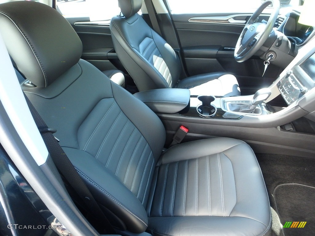 2014 Fusion SE EcoBoost - Dark Side / Charcoal Black photo #10