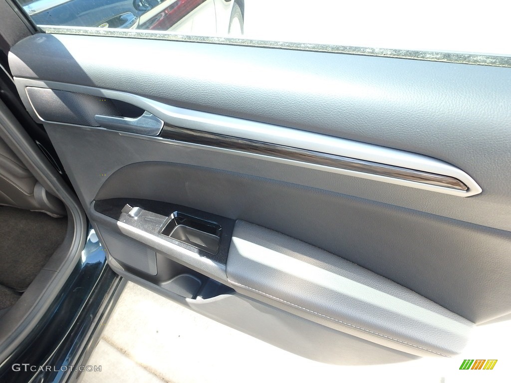 2014 Fusion SE EcoBoost - Dark Side / Charcoal Black photo #15