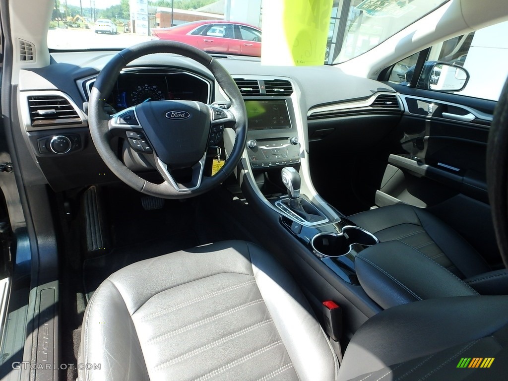 2014 Fusion SE EcoBoost - Dark Side / Charcoal Black photo #18