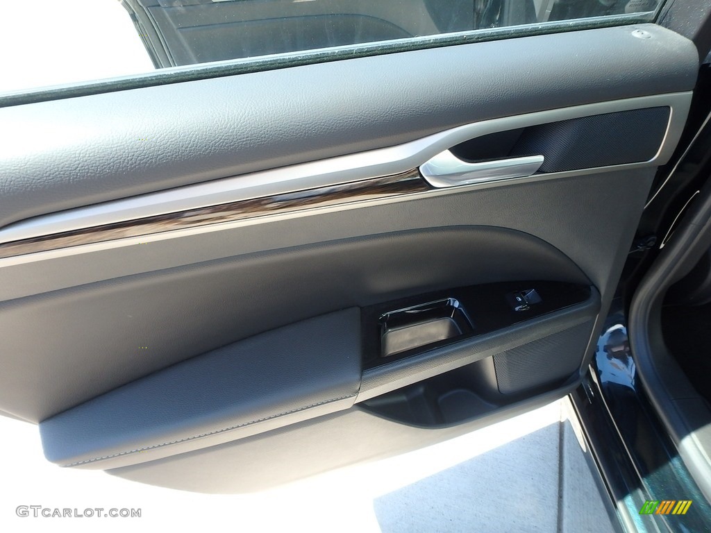 2014 Fusion SE EcoBoost - Dark Side / Charcoal Black photo #19