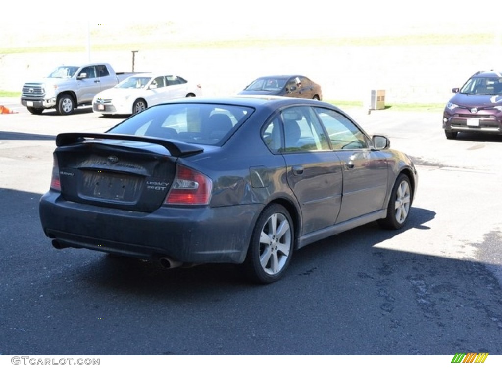 2007 Legacy 2.5 GT Limited Sedan - Diamond Gray Metallic / Off-Black photo #2