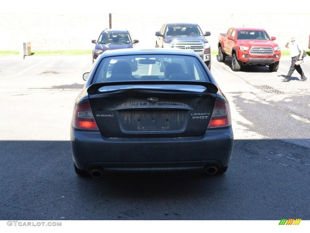 2007 Legacy 2.5 GT Limited Sedan - Diamond Gray Metallic / Off-Black photo #3