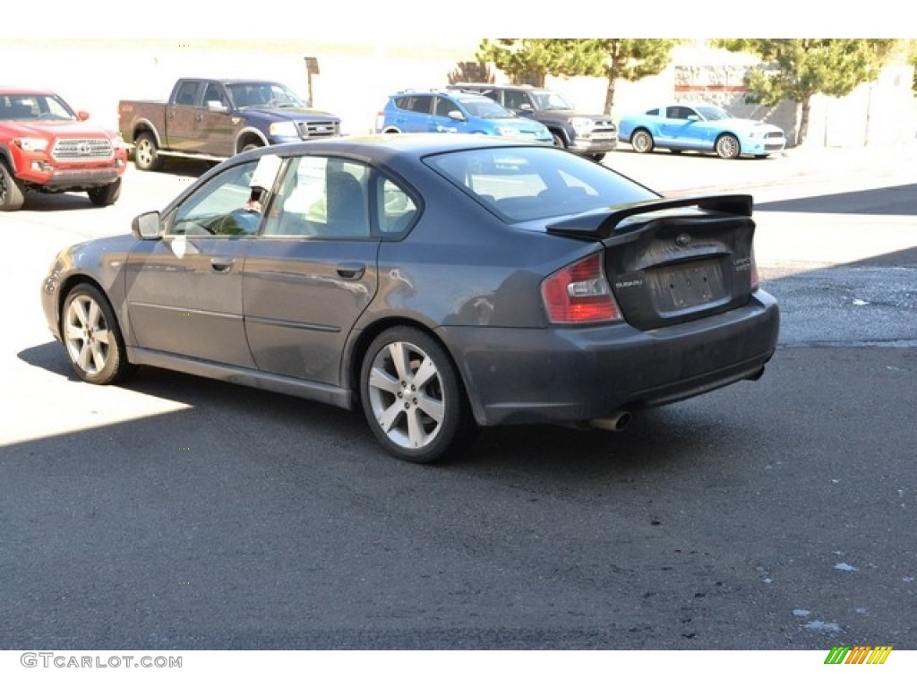 2007 Legacy 2.5 GT Limited Sedan - Diamond Gray Metallic / Off-Black photo #4