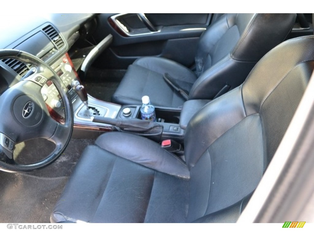 2007 Legacy 2.5 GT Limited Sedan - Diamond Gray Metallic / Off-Black photo #7