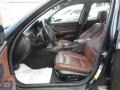 2006 BMW 3 Series Terra/Black Dakota Leather Interior Interior Photo
