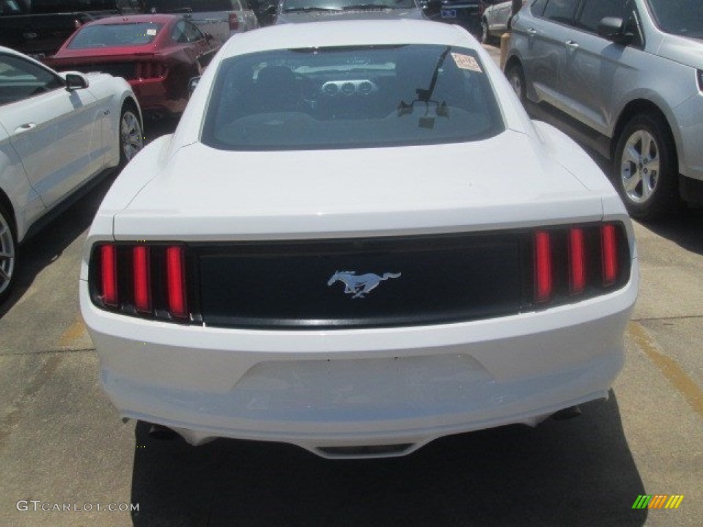 2016 Mustang EcoBoost Coupe - Oxford White / Ebony photo #5