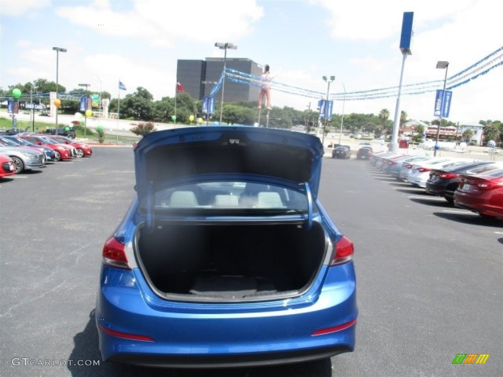 2017 Elantra SE - Electric Blue / Gray photo #9