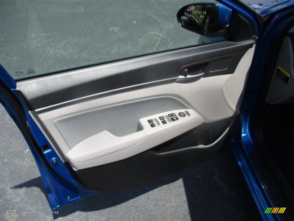 2017 Elantra SE - Electric Blue / Gray photo #17