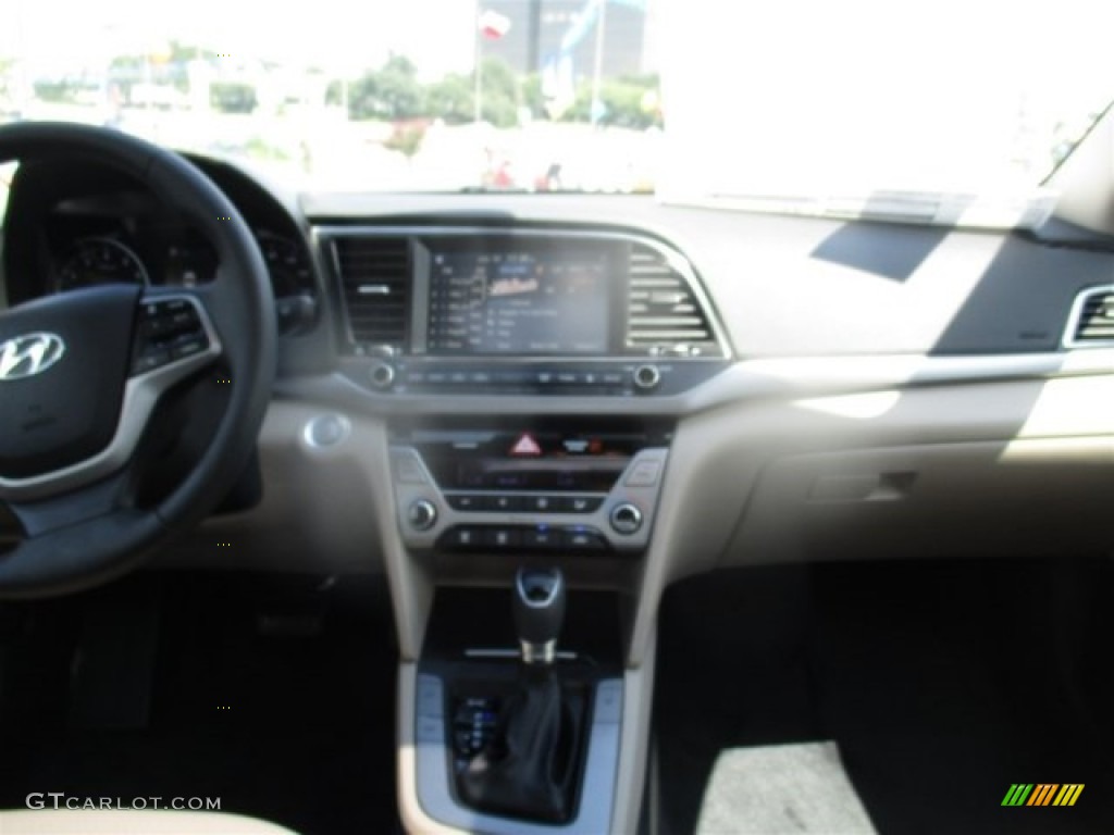 2017 Elantra Limited - Red / Beige photo #15