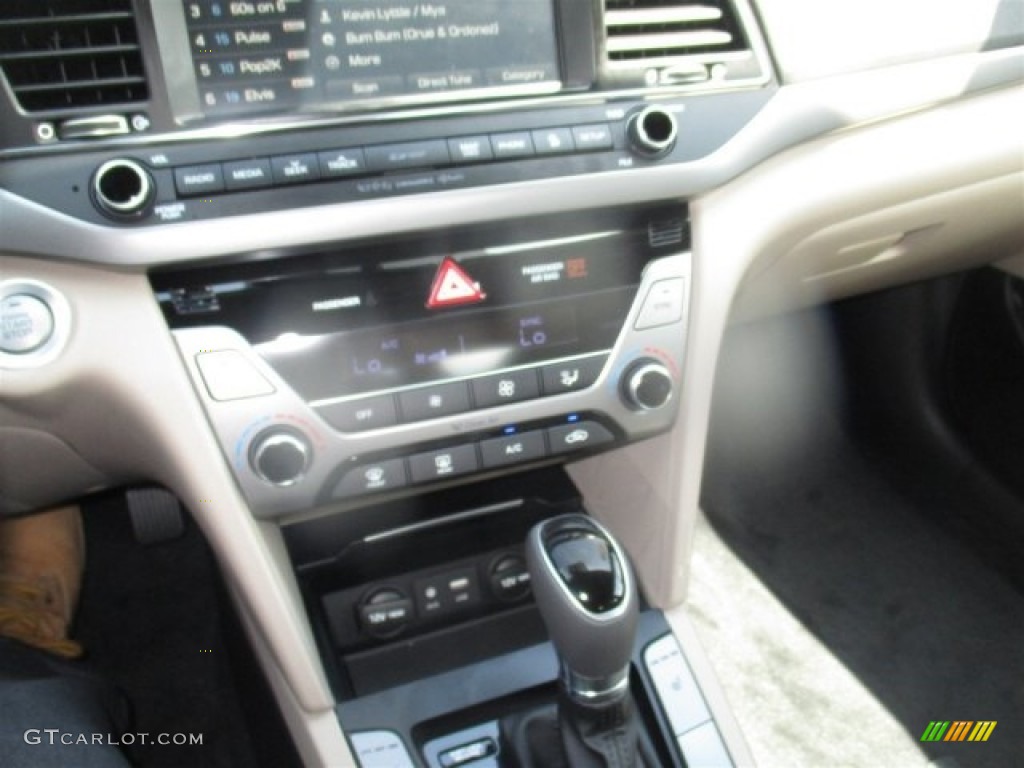 2017 Elantra Limited - Red / Beige photo #21