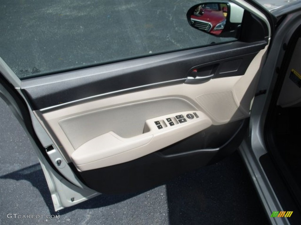 2017 Elantra SE - Beige / Beige photo #17