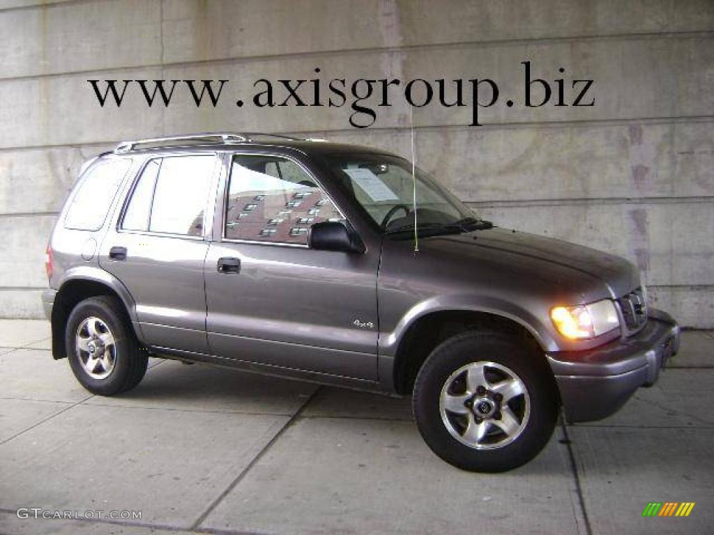 2001 Pewter Gray Kia Sportage 4x4 11353227 Car Color