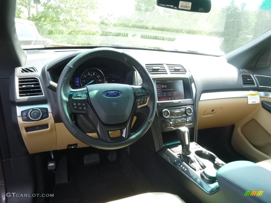 2016 Explorer XLT 4WD - Caribou Metallic / Medium Light Camel photo #9