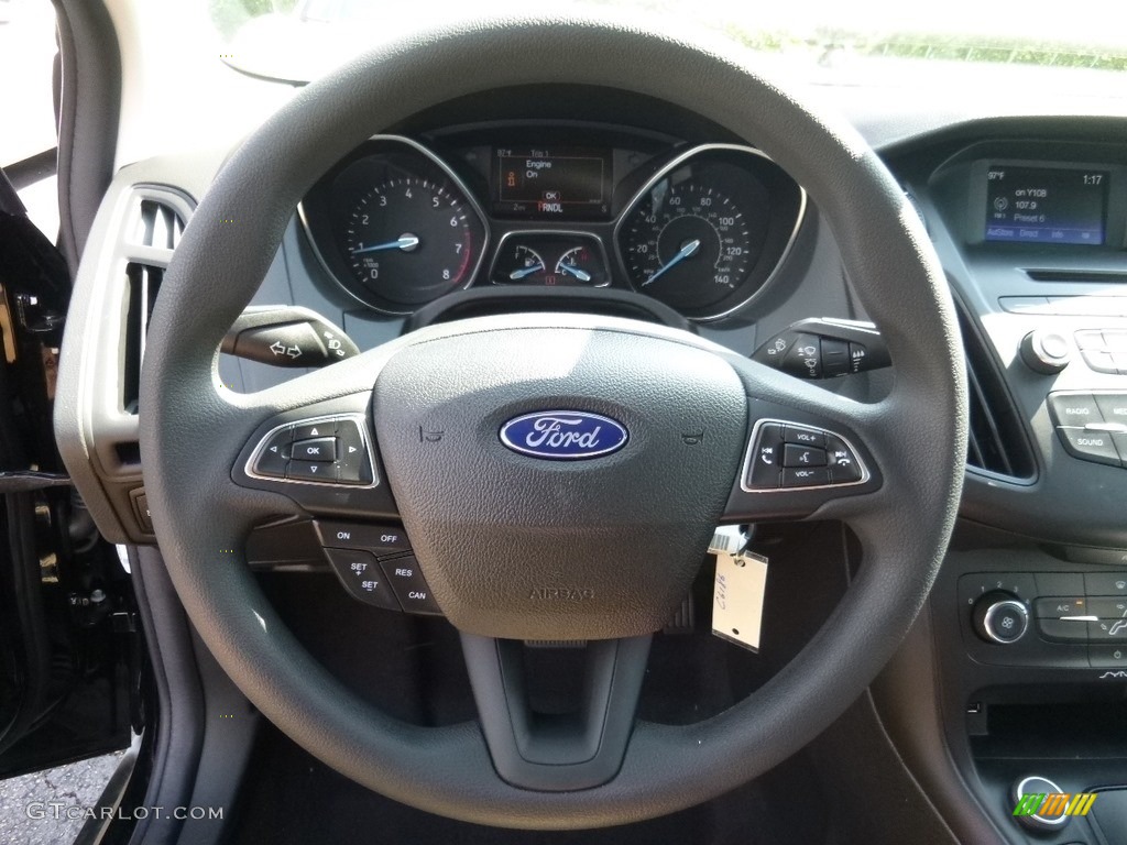 2016 Focus SE Sedan - Shadow Black / Charcoal Black photo #12