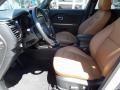 2015 Kia Soul Umber Brown Nappa Interior Front Seat Photo