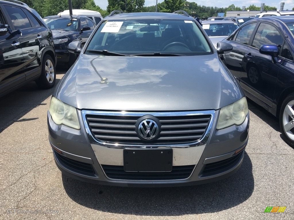2007 Passat 2.0T Wagon - United Grey Metallic / Black photo #2