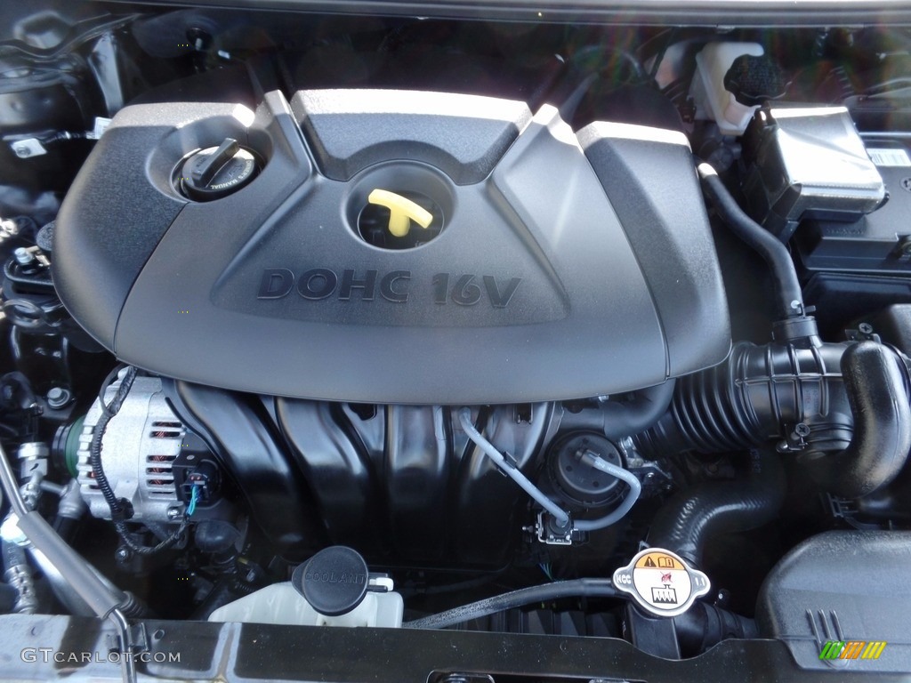 2014 Elantra Limited Sedan - Black / Beige photo #6