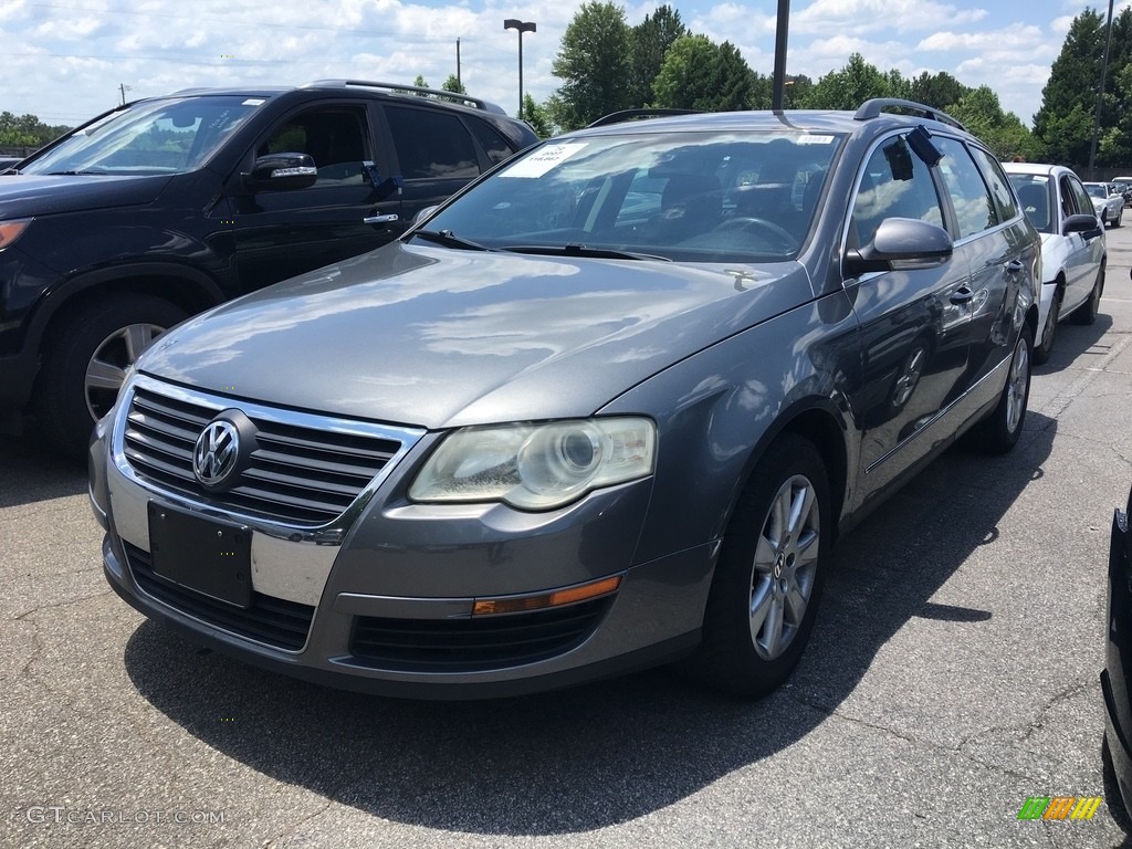 2007 Passat 2.0T Wagon - United Grey Metallic / Black photo #3