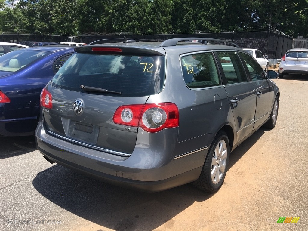 2007 Passat 2.0T Wagon - United Grey Metallic / Black photo #9