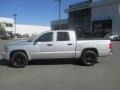 2011 Bright Silver Metallic Dodge Dakota Big Horn Crew Cab 4x4  photo #3