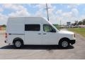 2012 Blizzard White Nissan NV 2500 HD S High Roof  photo #28